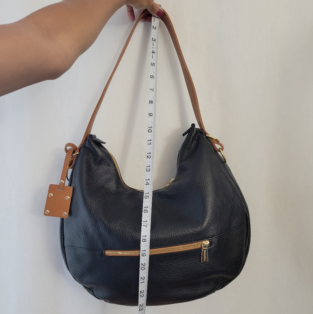 Valentina Leather Hobo Bag - Picture 12 of 15